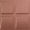 Ekena Millwork 19 5/8in. W x 19 5/8in. H Galveston EnduraWall Decorative 3D Wall Panel Covers 2.67 Sq. Ft. WP20X20GLFCP - alternate 1